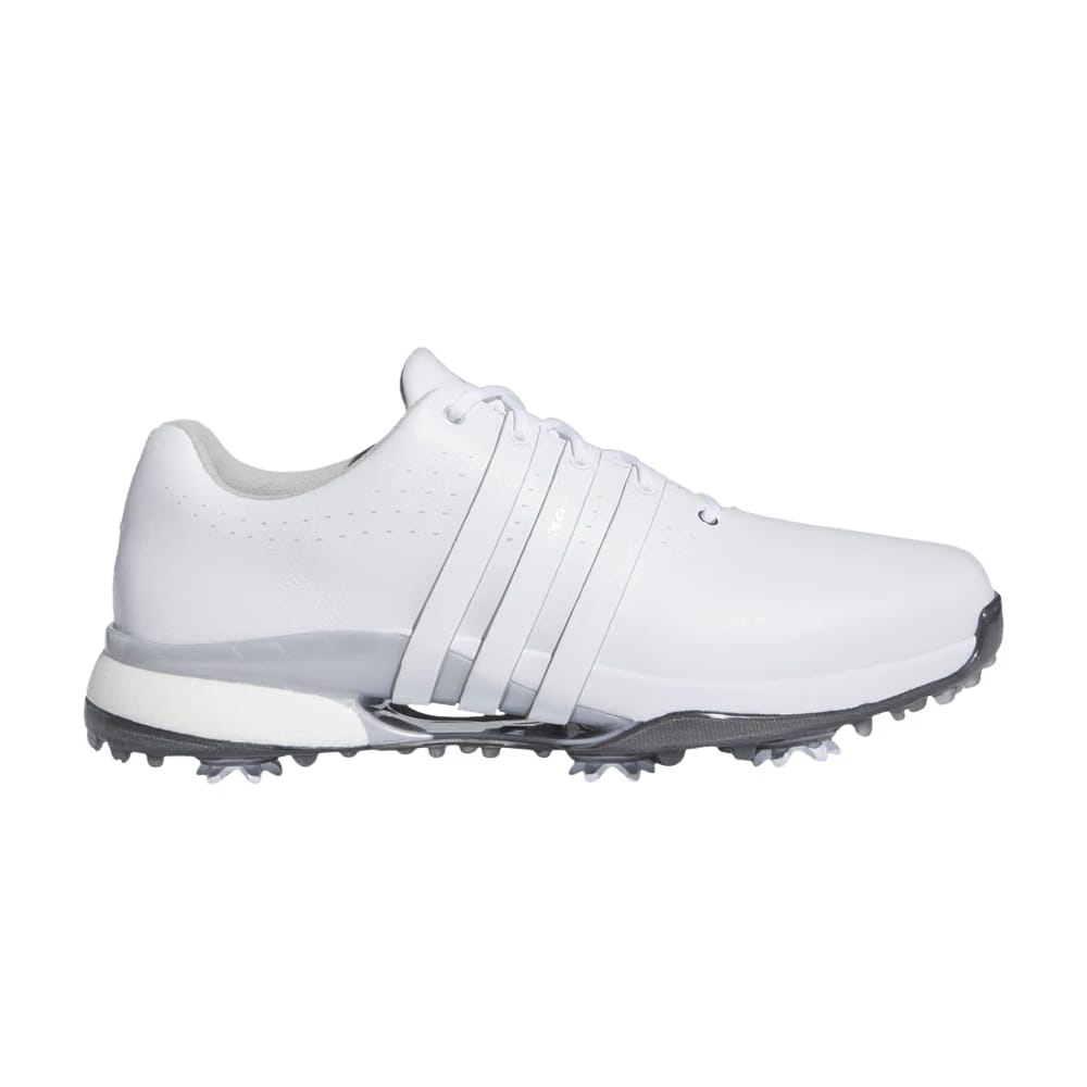 Adidas Tour 360 24 Golf White Silver Metallic