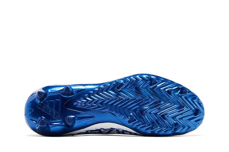 Adidas Adizero Primeknit Cleats White Royal Blue