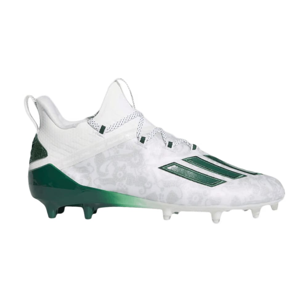 Adidas Adizero New Reign Floral - White Team Dark Green