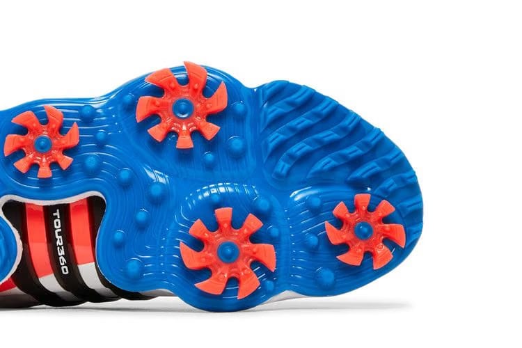 Adidas Tour 360 22 Golf White Blue Rush