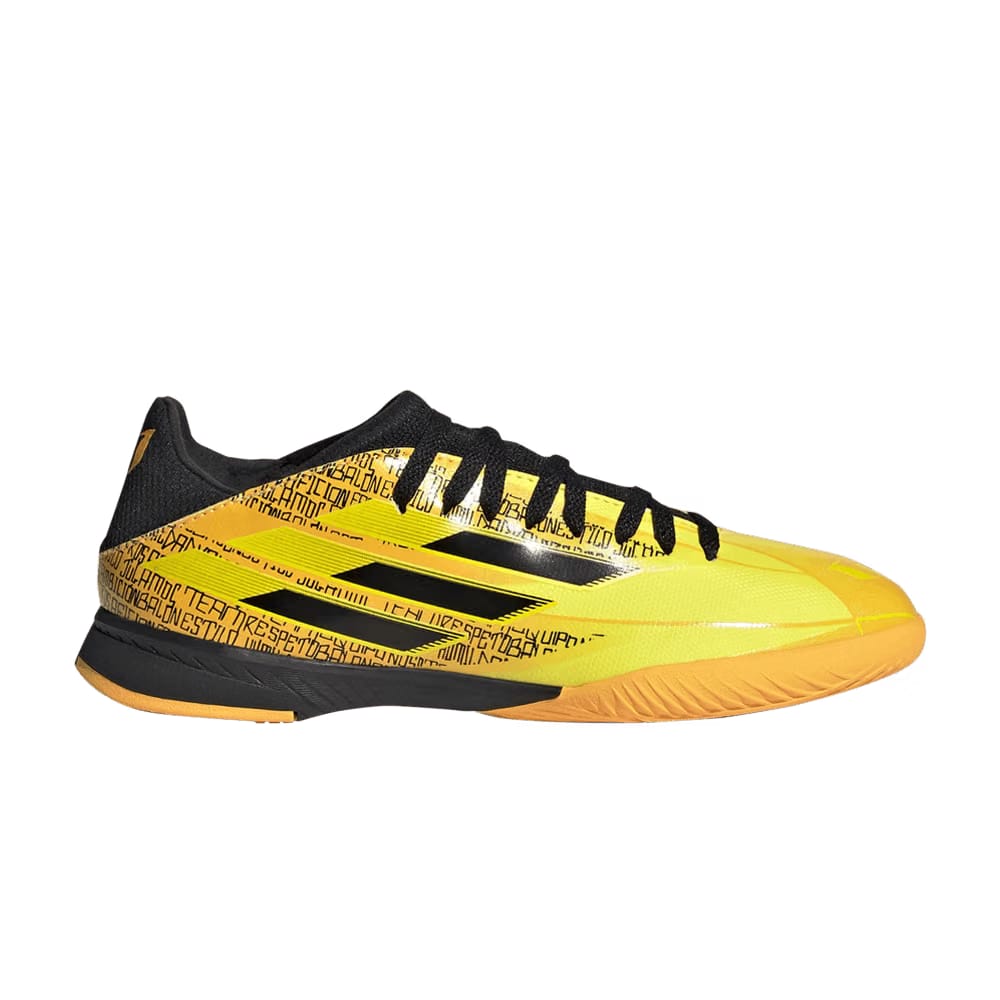 Adidas x Speedflow Messi.3 IN J Solar Gold Bright Yellow