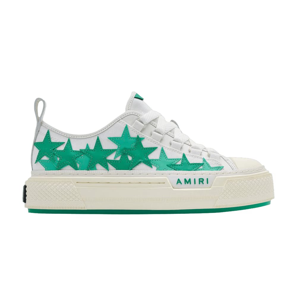 Amiri Wmns Stars Court Low 'White Green'