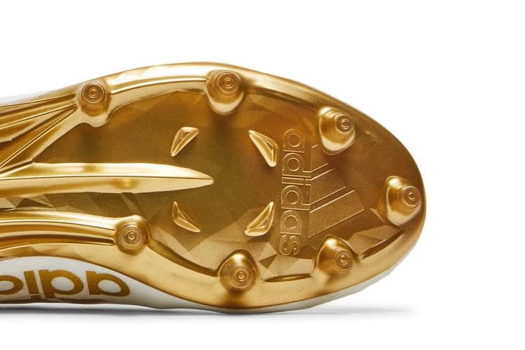 Adidas Adizero Cleat White Metallic Gold