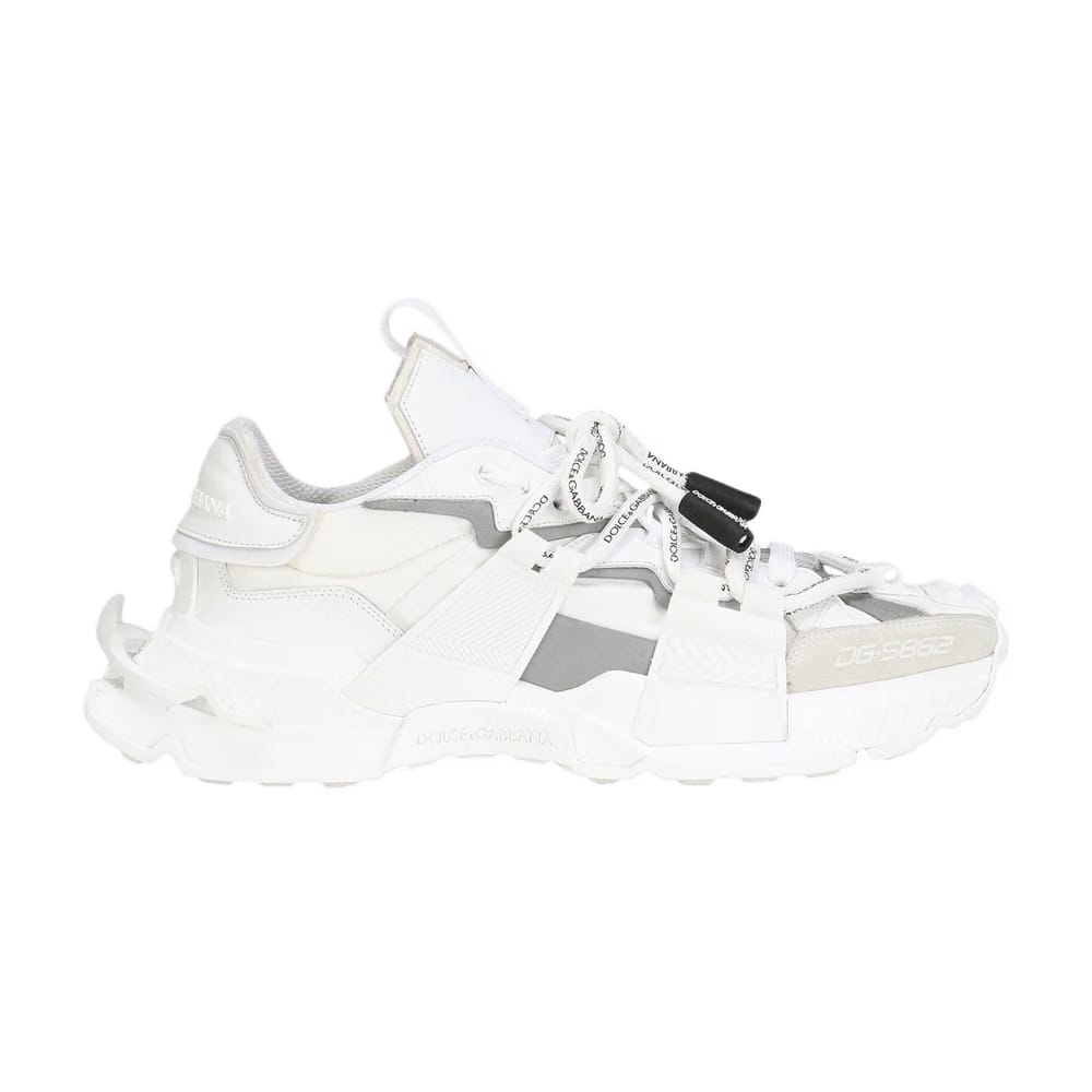 Dolce & Gabbana Space Sneaker White Silver
