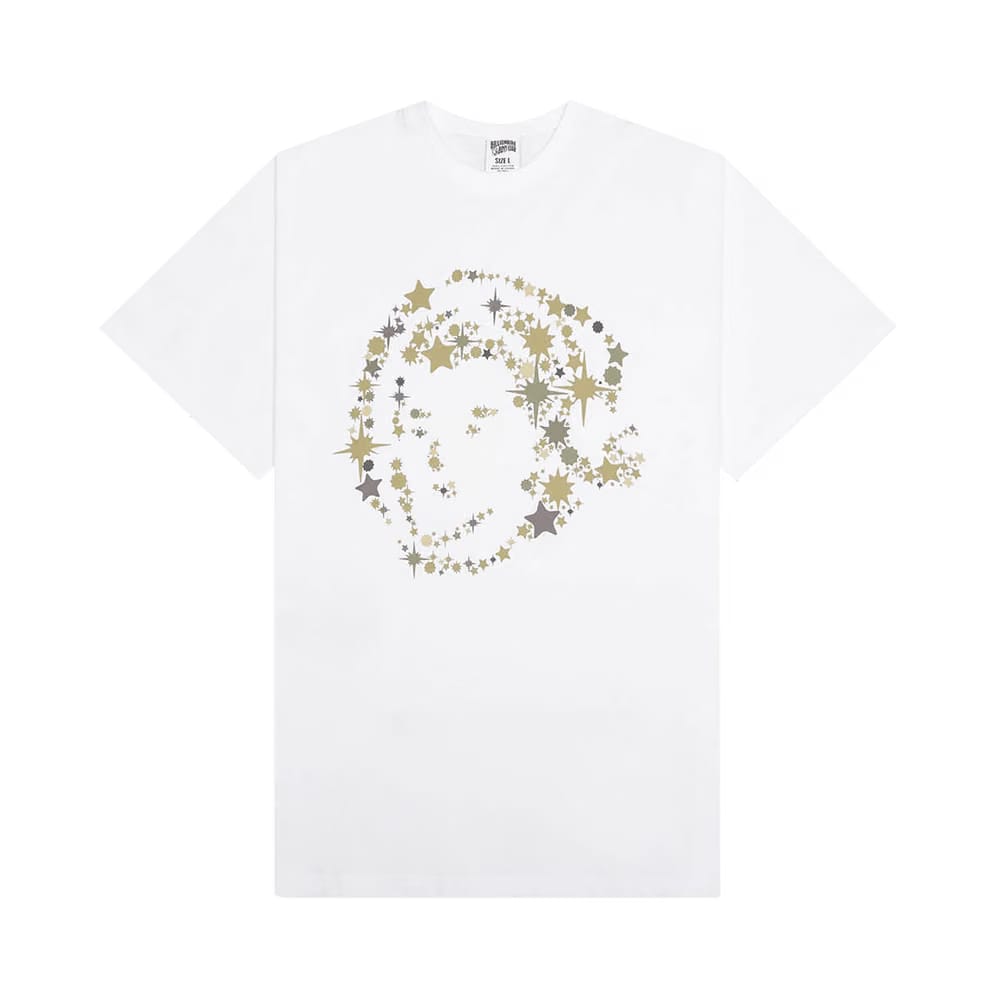 Billionaire Boys Club Astro Star Shorts-Sleeve T-Shirt Bleach White