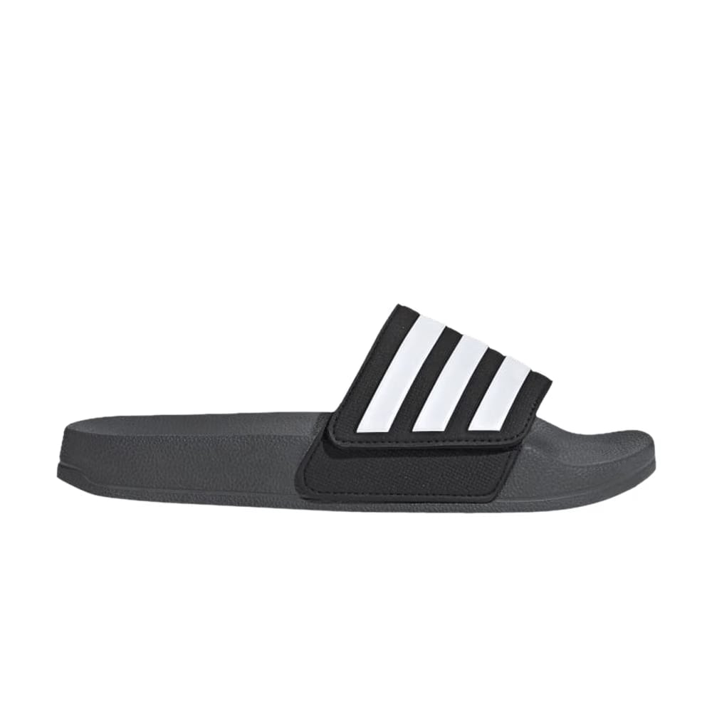 Adidas Adilette Shower Slides J Grey Core Black
