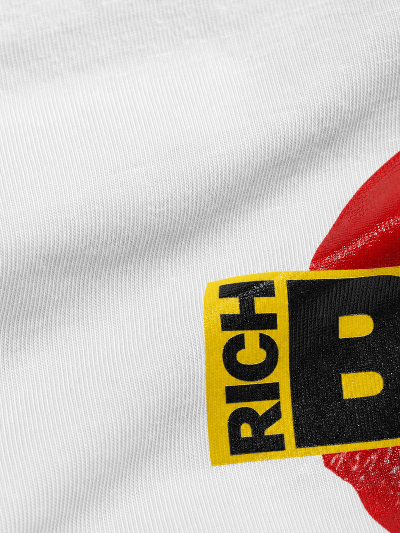 Myugen Bitch Rich Oversized T-Shirt White