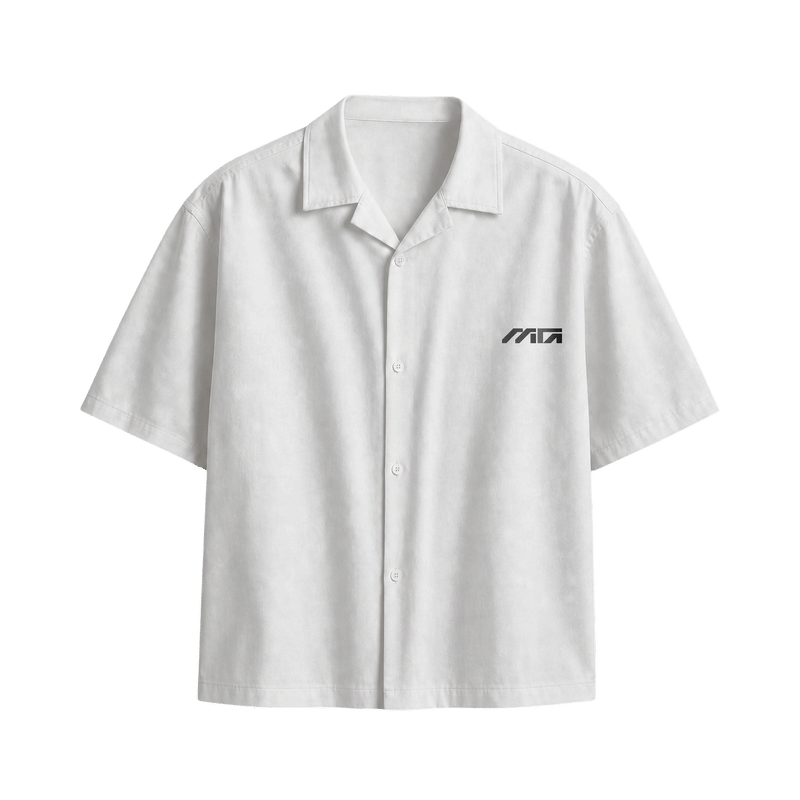 Myugen Sinner Society Bowling Shirt White