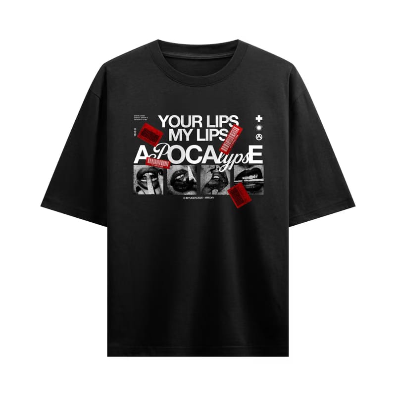 Myugen Apocalypse Oversized T-Shirt Black
