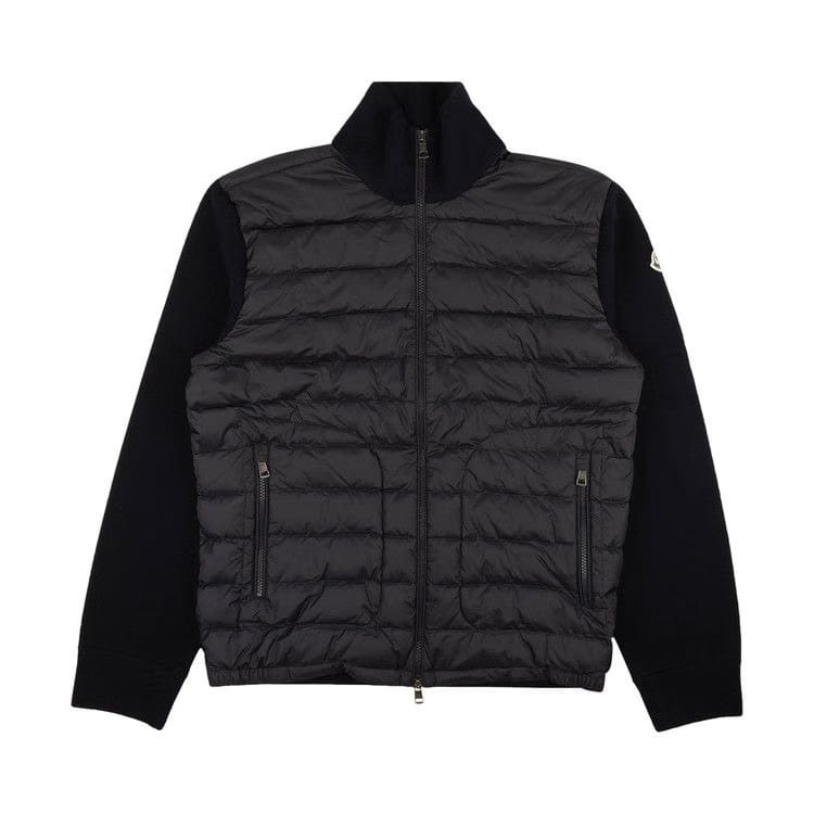 Moncler Tricot Down Filled Jacket Blue