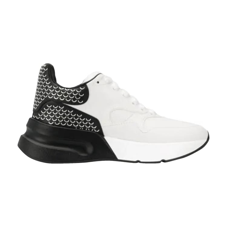 Alexander McQueen Wmns Oversized Runner 'Optic Black'