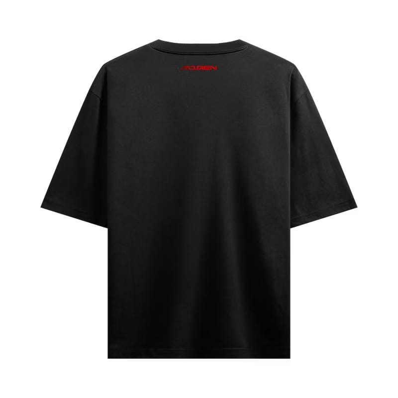 Myugen Mount Oversized T-Shirt Black