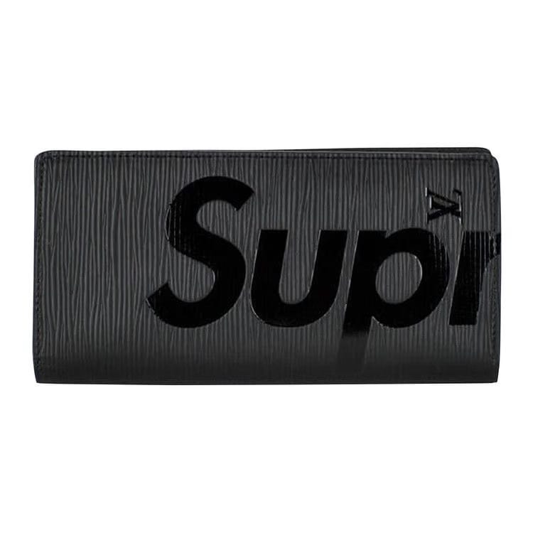 Louis Vuitton x Supreme Brazza Wallet Black
