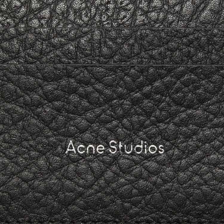 Acne Studios Aroundy Card Holder Black