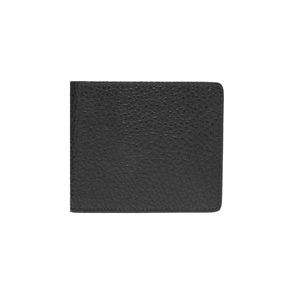 Maison Margiela Embossed Grain Bifold Black
