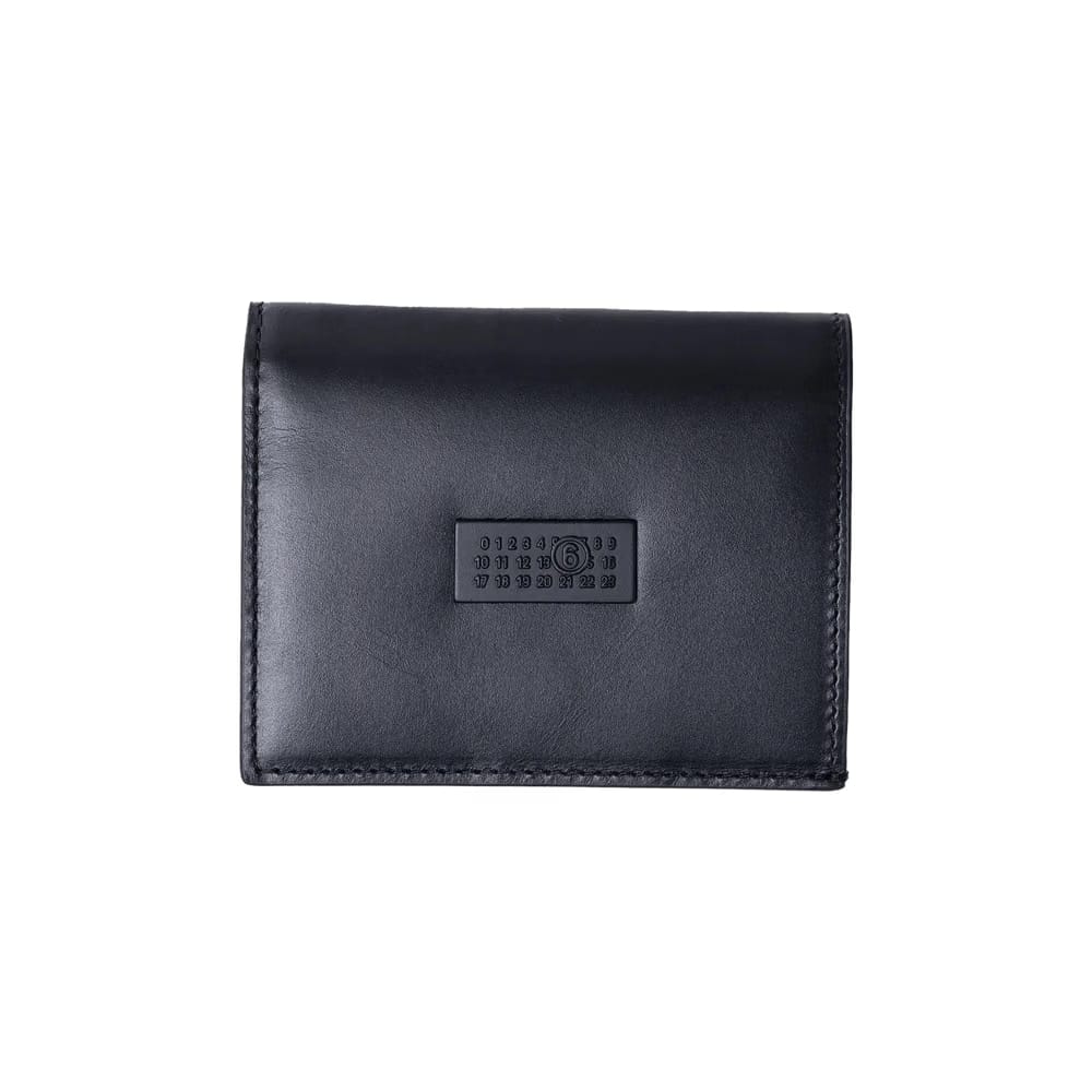 MM6 Maison Margiela Numeric Bifold Wallet Black