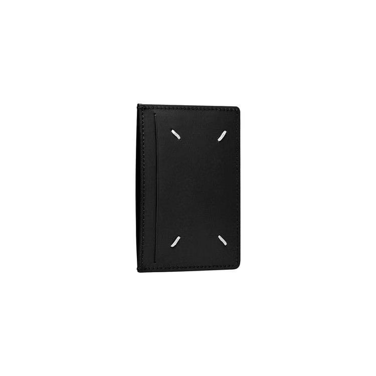 Maison Margiela Four Stitches Vertical Card Holder Black