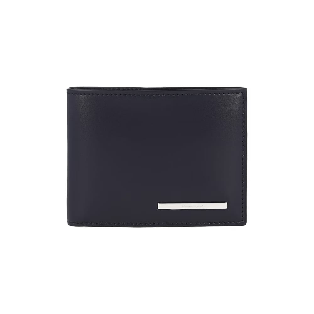 Ferragamo Crosta Bifold Wallet Blue