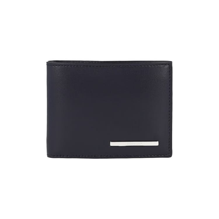 Ferragamo Crosta Bifold Wallet Blue
