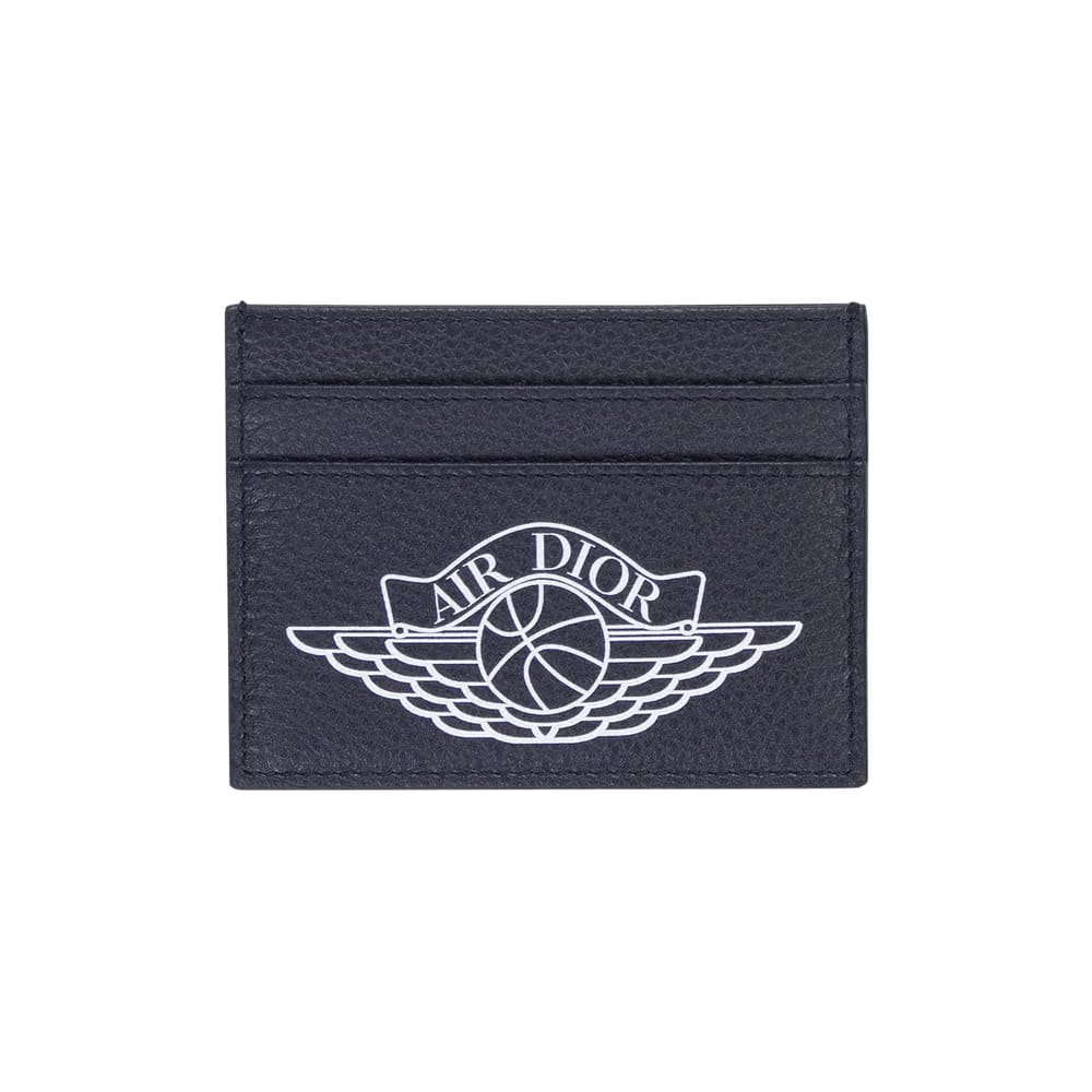 Dior x Air Jordan Wings Card Holder Navy