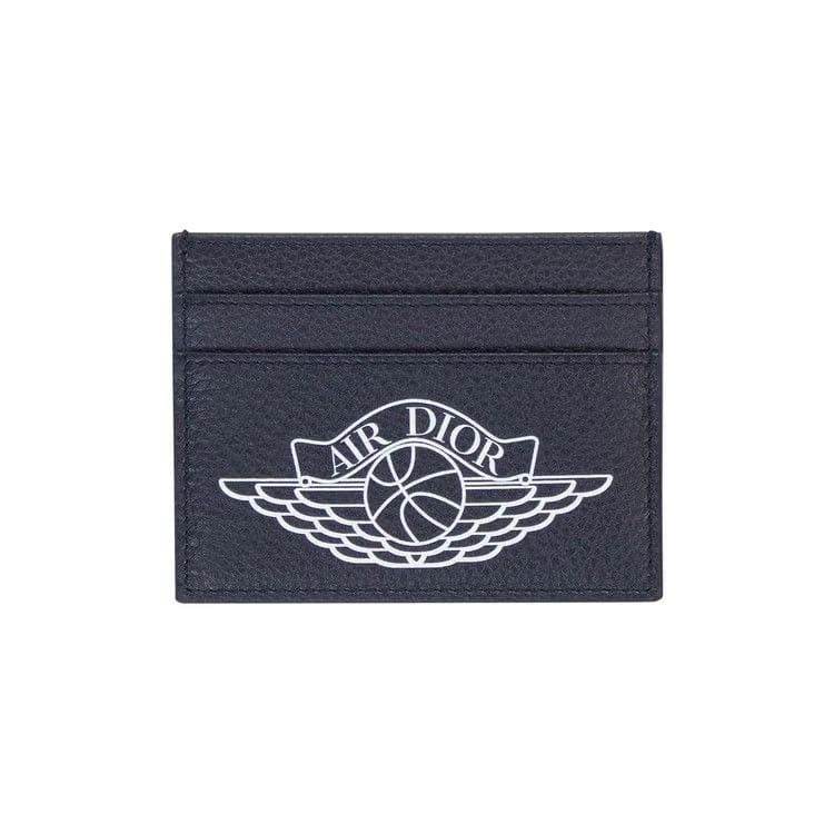 Dior x Air Jordan Wings Card Holder Navy