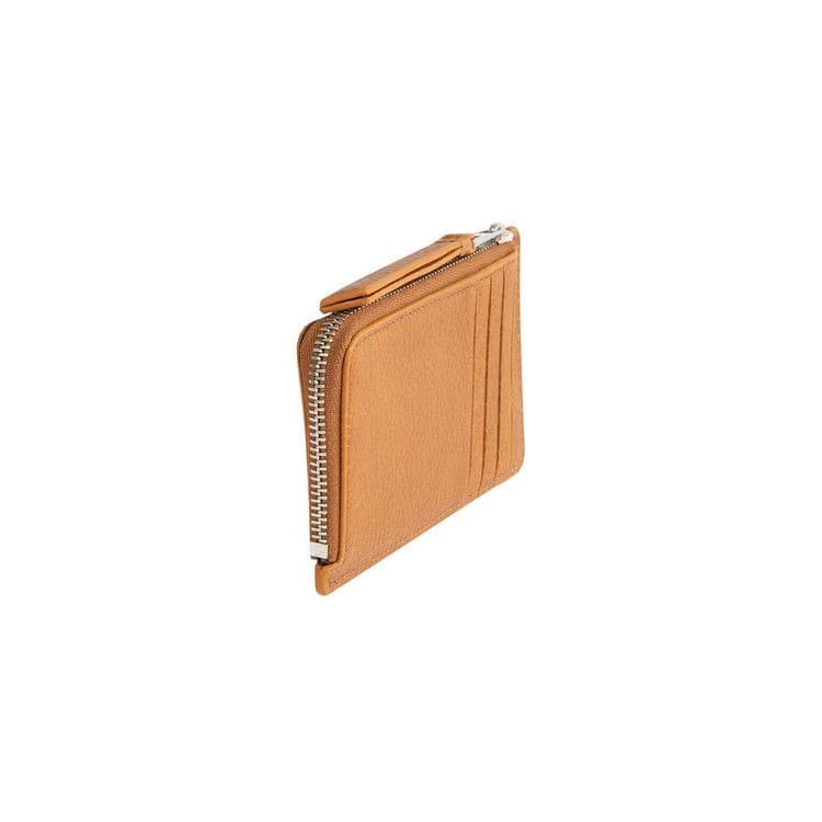 Loewe Puzzle Edge Coin Card Holder Light Canyon Brown
