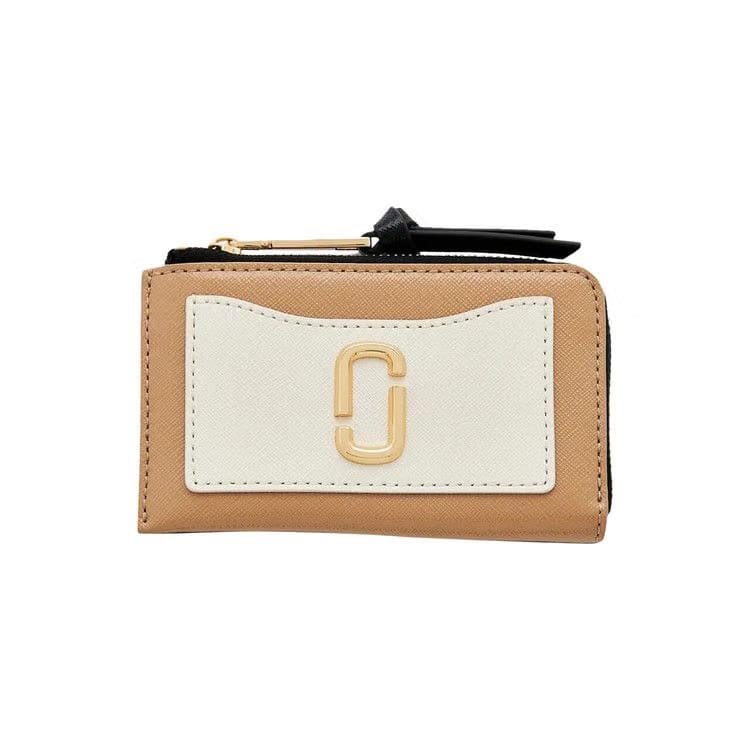 Marc Jacobs The Top Zip Multi Wallet Camel Multicolor