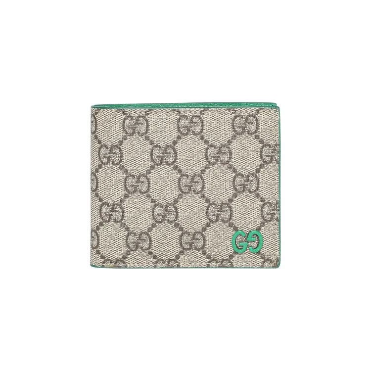 Gucci Monogram Bifold Wallet Beige/Ebony/Shamar