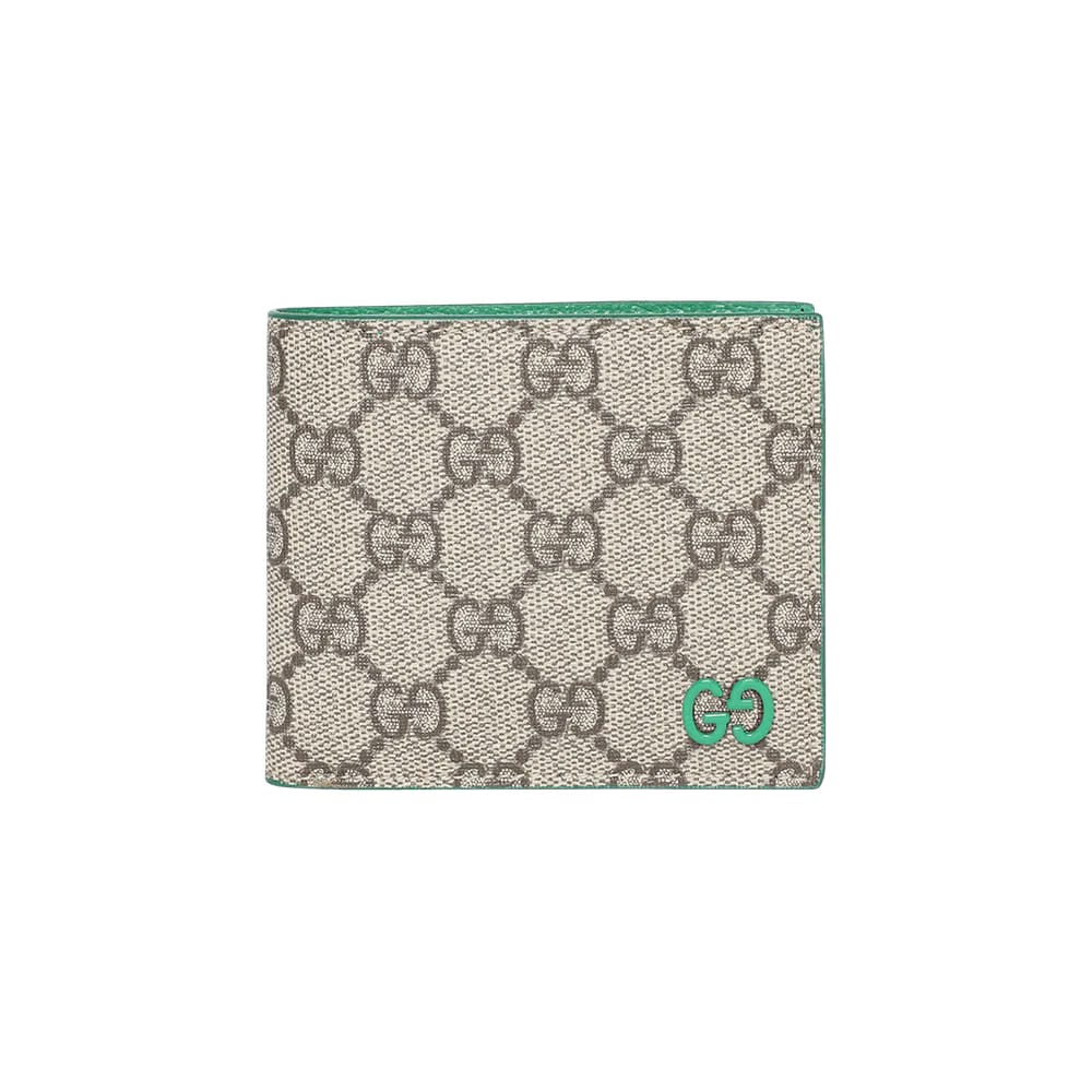 Gucci Monogram Bifold Wallet Beige/Ebony/Shamar