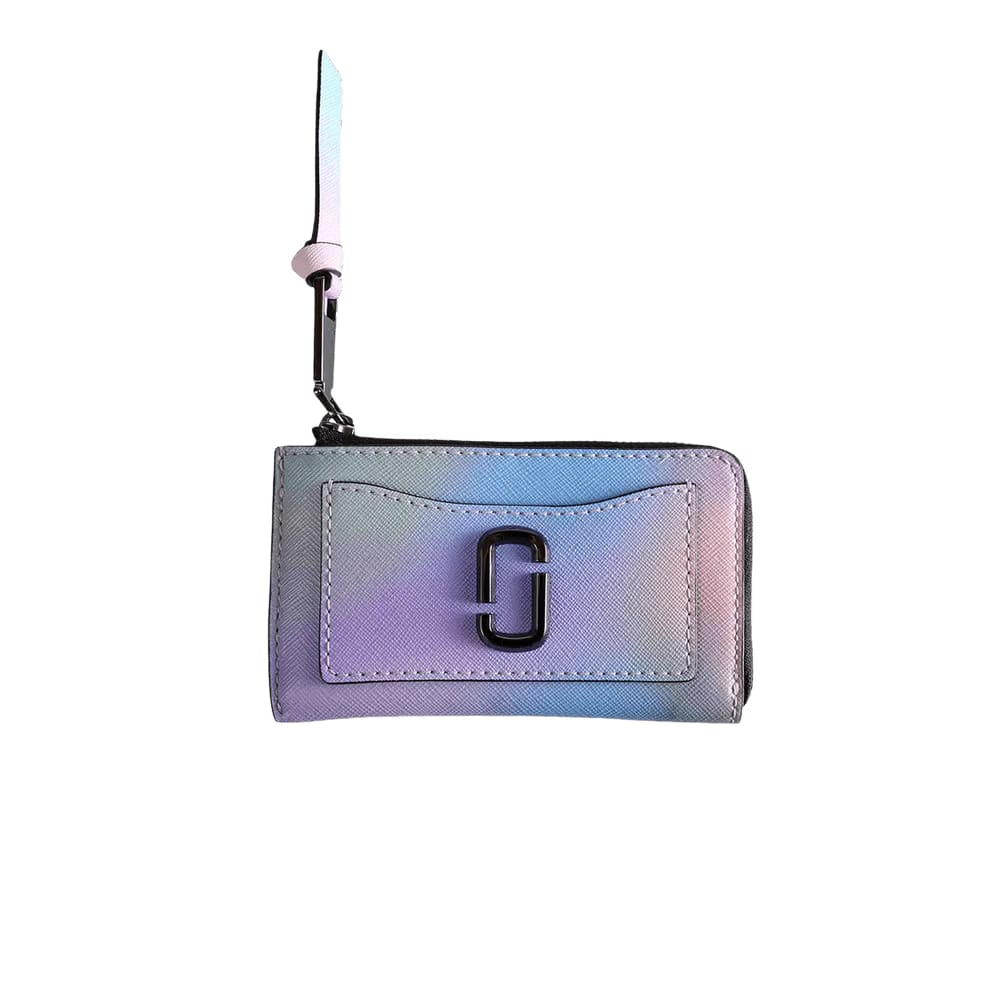 Marc Jacobs The Top Zip Multi Wallet Blue Multicolor