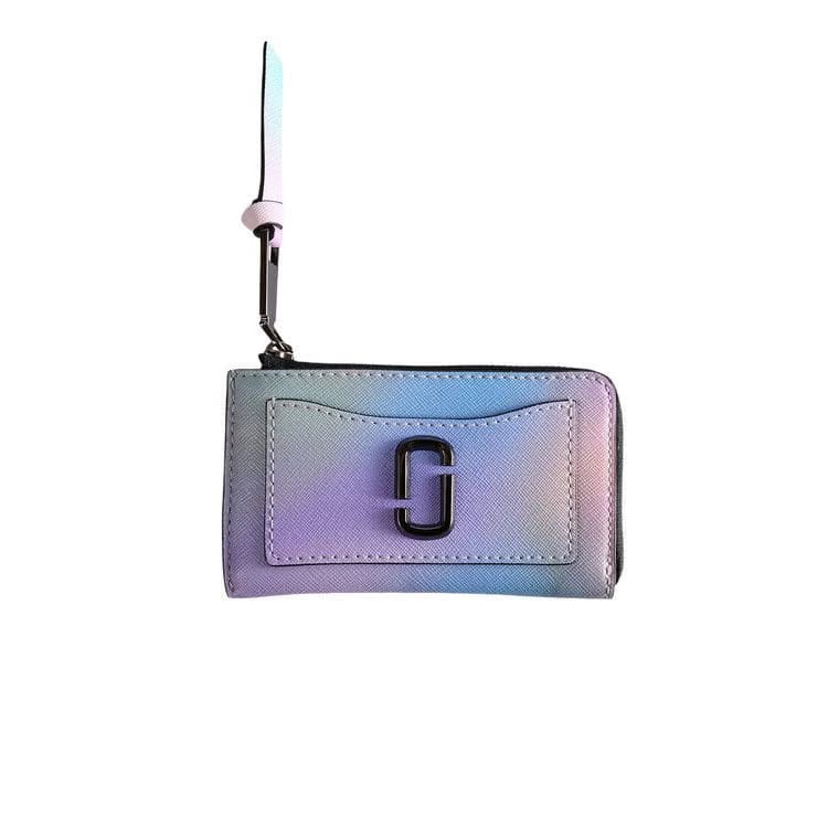 Marc Jacobs The Top Zip Multi Wallet Blue Multicolor