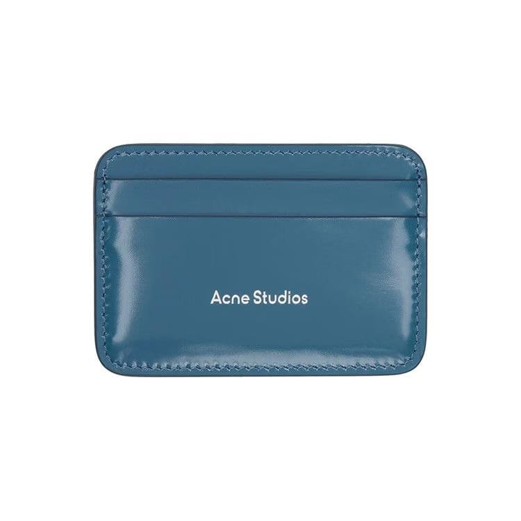 Acne Studios Card Holder Denim Blue