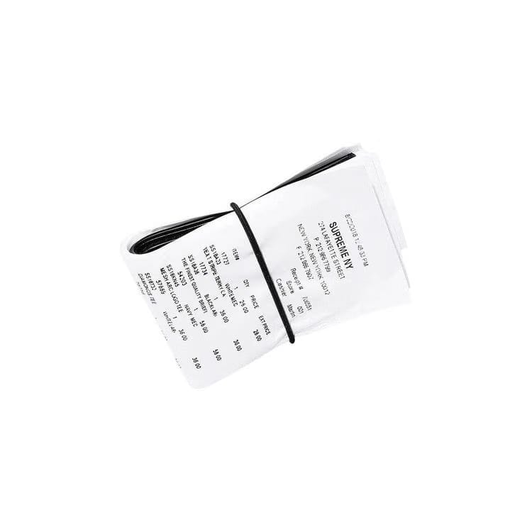 Supreme X Mm6 Maison Margiela Receipt Wallet White Price in India