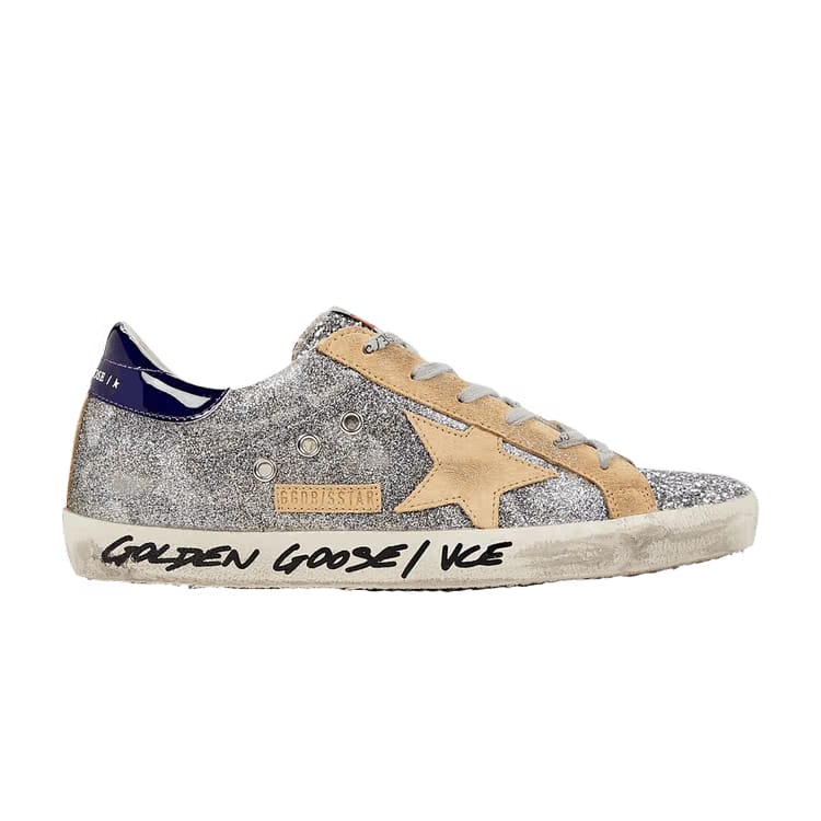 Golden Goose Wmns Superstar 'Camo Glitter - Silver'