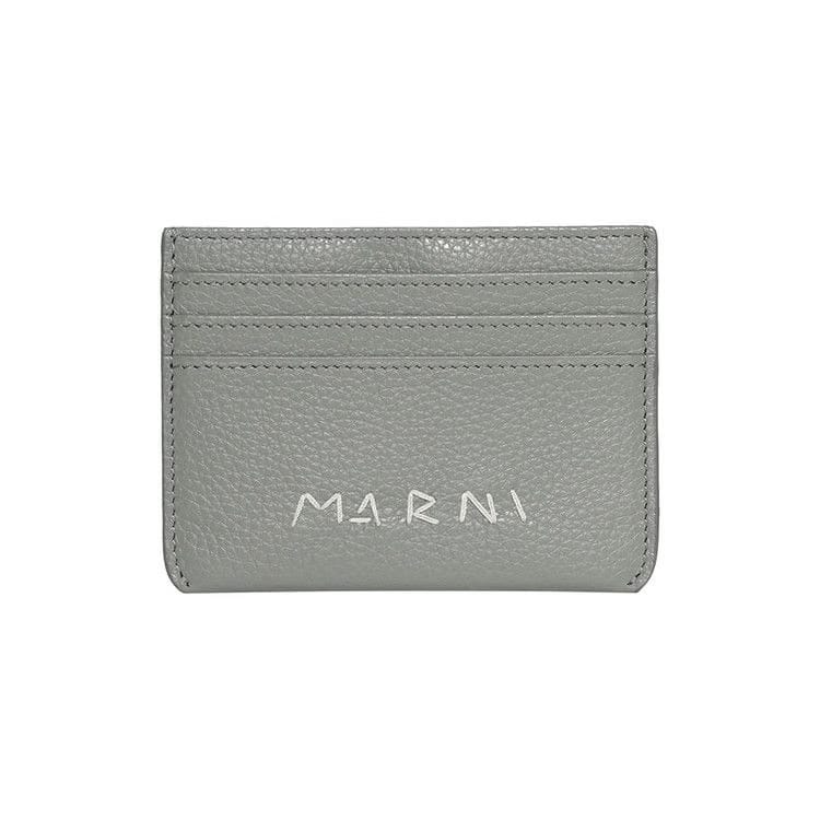 Marni Logo Detail Card Case Storm