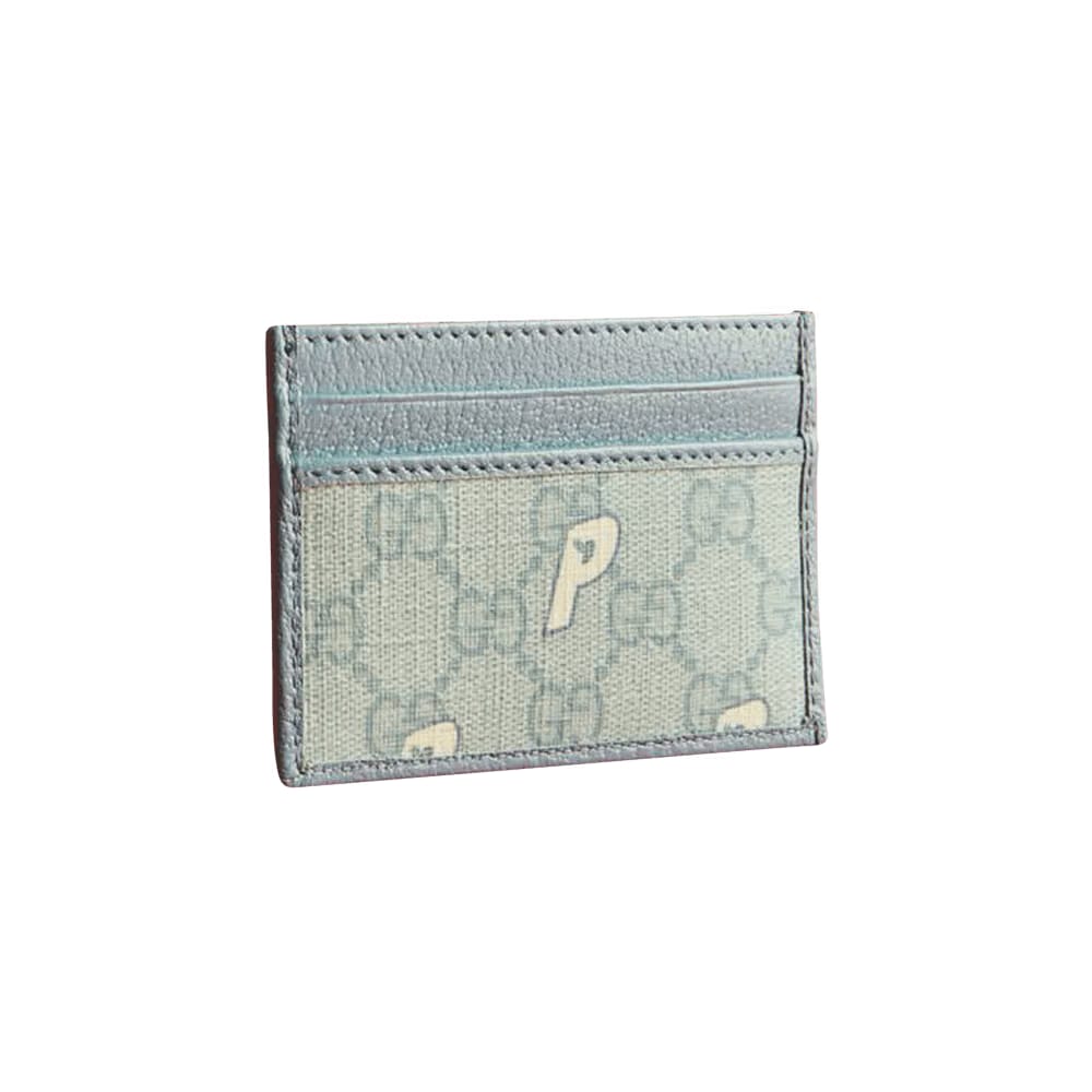 Gucci x Palace GG-P Supreme Card Case Pale Blue