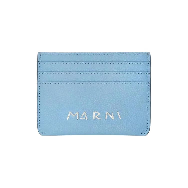 Marni Logo Detail Card Case Ivory