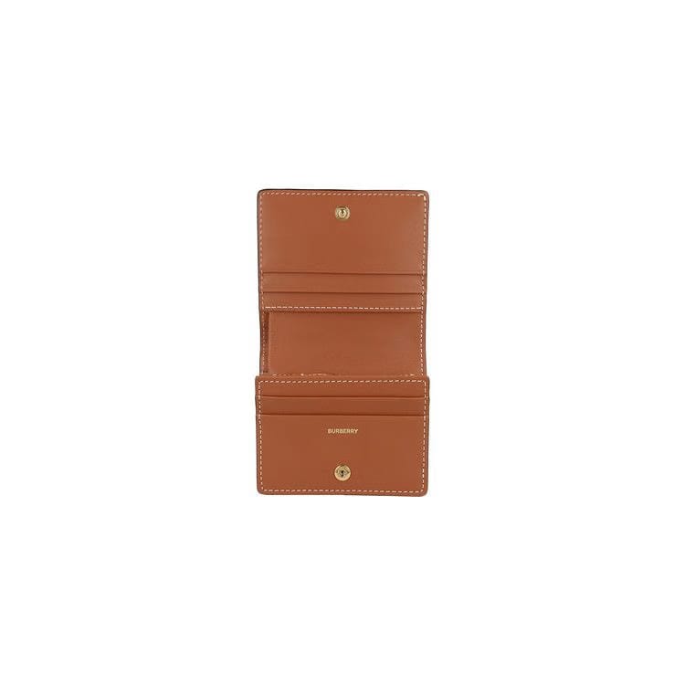 Burberry Small Check Bifold Wallet Archive Beige