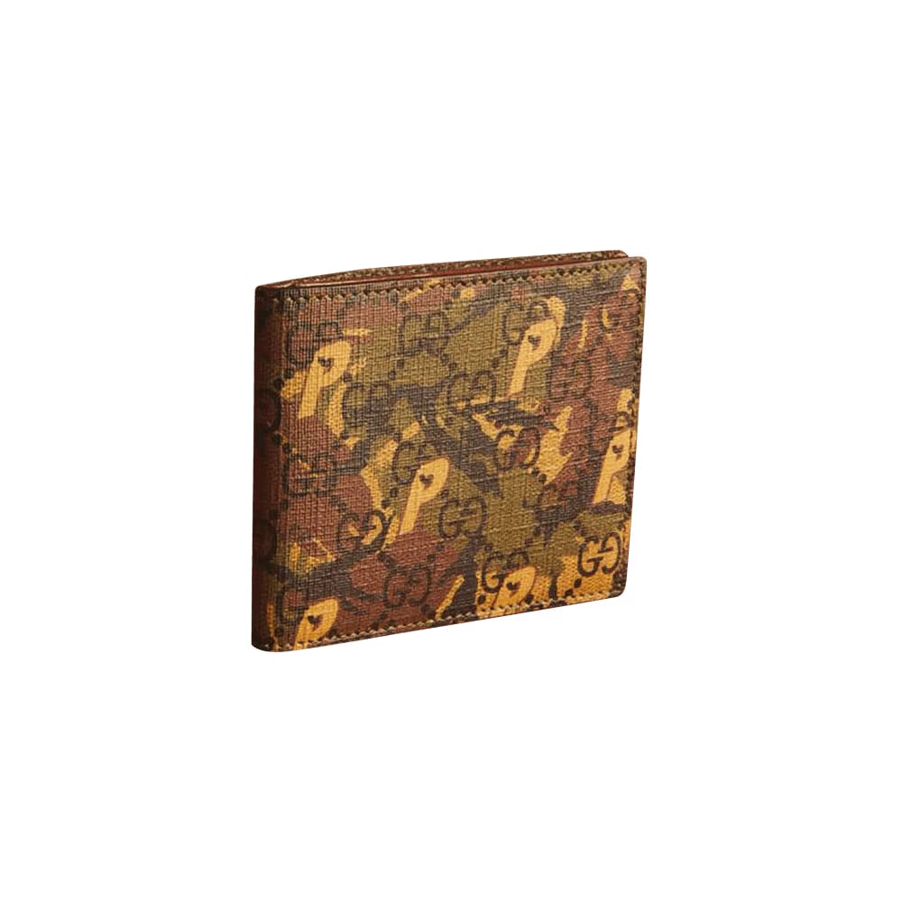 Gucci x Palace GG-P Supreme Bi-Fold Wallet Camouflage
