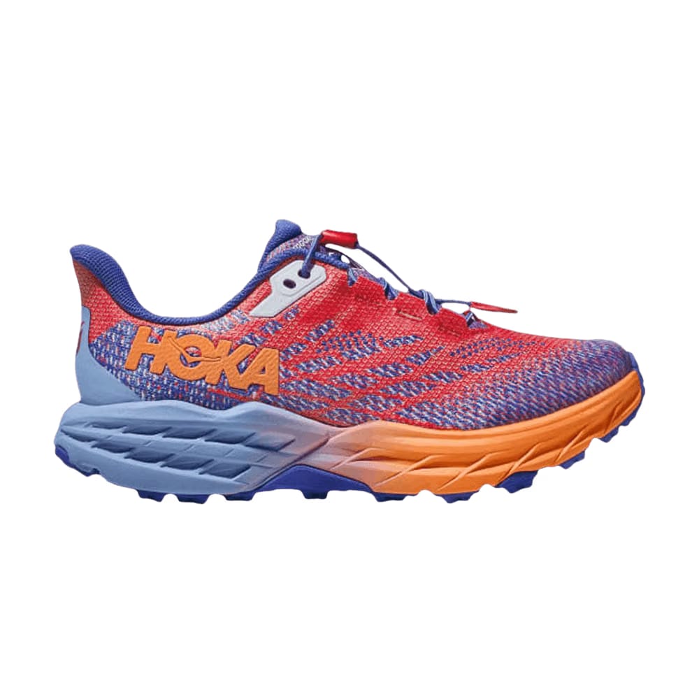 HOKA Speedgoat 5 Kids Cerise Stellar Blue