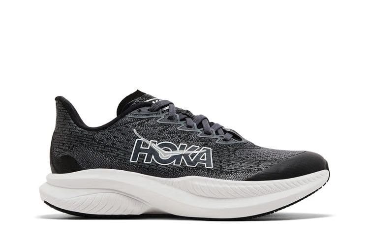 HOKA Mach 6 Kids Black White