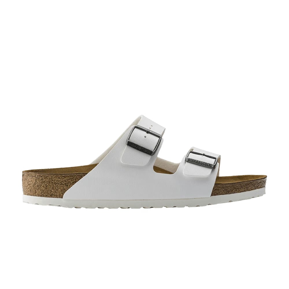 Birkenstock Arizona Birko-Flor Narrow White
