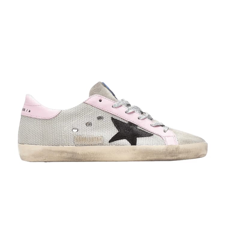 Golden Goose Wmns Superstar 'Silver Baby Pink'