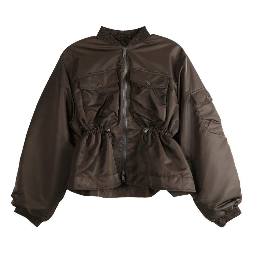 Cecilie Bahnsen Birdie Jacket Brown