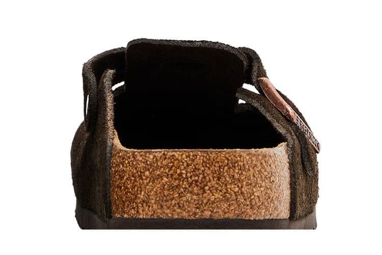 Birkenstock Boston Soft Footbed Suede Mocha