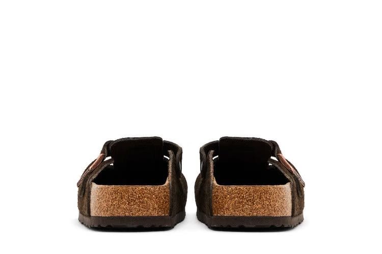 Birkenstock Boston Soft Footbed Suede Mocha