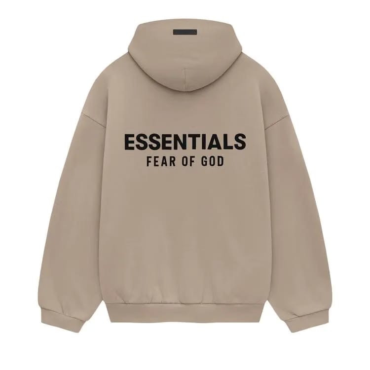 Fear of God Essentials Fleece Hoodie II Desert Sand