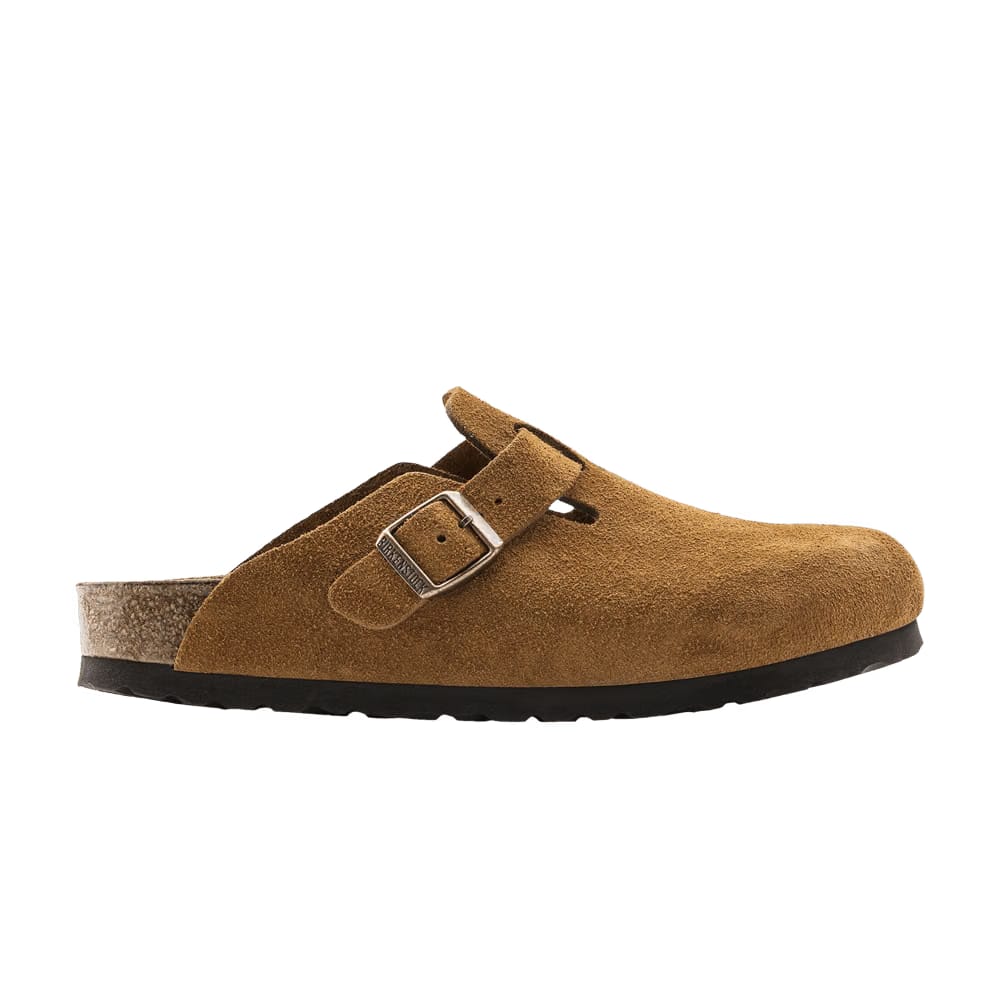 Birkenstock Boston Soft Footbed Suede Mink