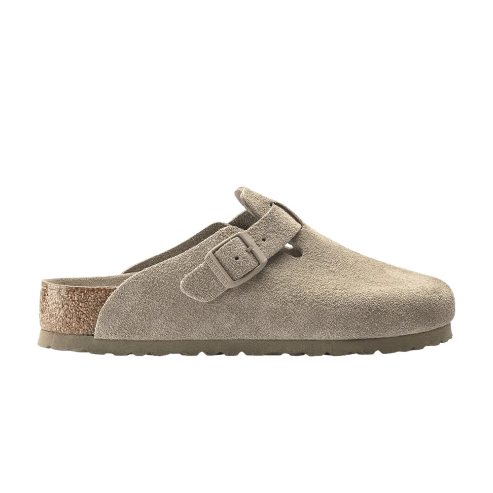 Birkenstock Boston Soft Footbed Faded Khaki