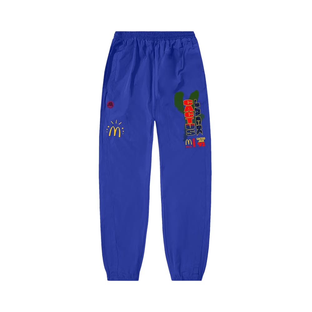 Cactus Jack by Travis Scott x McDonald's All American '92 Nylon Pants II Blue